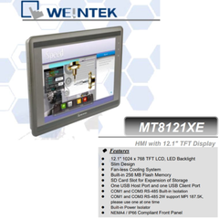12inch - Màn hình HMI Weintek MT8121XE