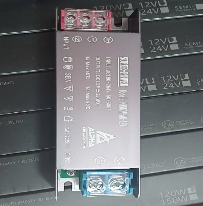 Nguồn cây dẹt MINI 12V 60W, 120W, 150W, 400W nguồn nội thất