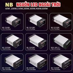 Nguồn 12V ngoài trời NB 5a/8.3a/10a/12.5a/16.7a/25a/33.3a/50a