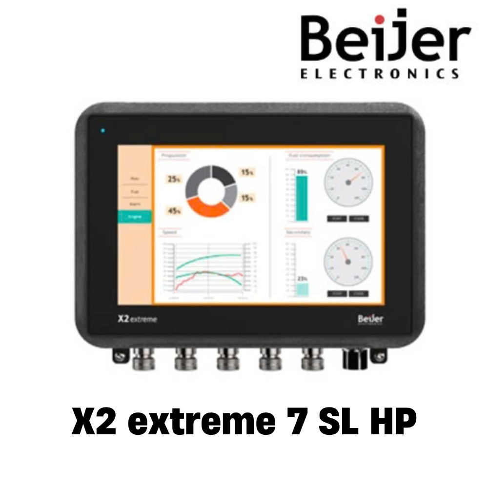 [X2 extreme 7 SL HP] Màn hình cảm ứng HMI Beijer X2 extreme 7 inch RS232, RS485, LAN