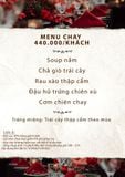  BÁO GIÁ SET TIỆC NHÓM (TÍNH TRÊN 1 KHÁCH) 