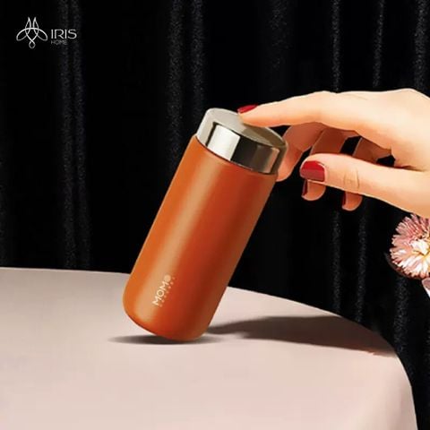 Bình giữ nhiệt mini màu cam