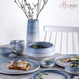 Cốc nước gốm sứ men màu vẽ tay