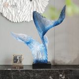 Tượng trang trí lớn hoạ tiết lượn sóng