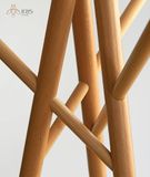 Giá treo gỗ 3 chân