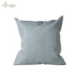 Gối da PU đan xanh mint