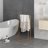 Giá treo khăn tắm kim loại bè mặt phun sơn tĩnh điện