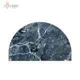 Thảm đá bán nguyệt in hoạ tiết