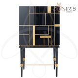 Tủ highboard gỗ sồi