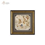 Tranh canvas khung nhựa PS sơn đen ánh đồng