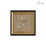 Tranh canvas khung nhựa PS sơn đen vàng