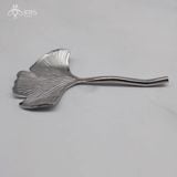 Gác đũa hình lá ngân hạnh mạ bạc