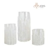 Chân nến đá và Lọ hoa Quartz