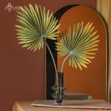 Lá cọ cảnh xanh viền cam