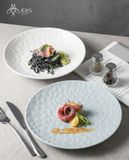 Đĩa ăn hoạ tiết hình học