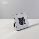 Khung ảnh gỗ phủ sơn bạc