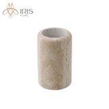 Bộ vệ sinh đá travertine màu nâu beige