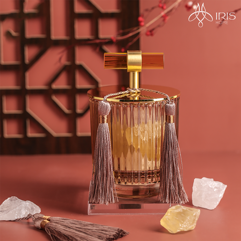 Bộ hũ đá khuếch tán tinh dầu  có nắp