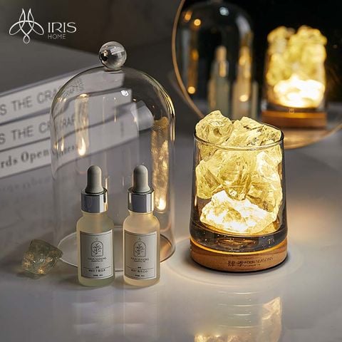 Bộ hũ đá khuếch tán tinh dầu có nắp
