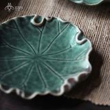 Đĩa đựng hình lá sen