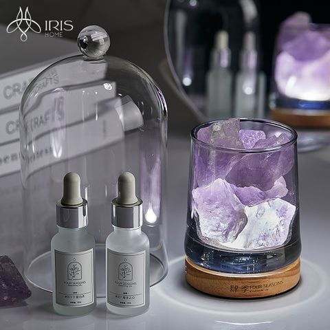 Bộ hũ đá khuếch tán tinh dầu có nắp