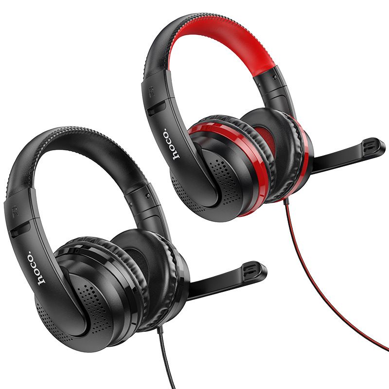 Tai Nghe Chụp Tai Headphone Bluetooth HOCO W103 Có Mic GAME Kèm Jack Cắm 3.5mm