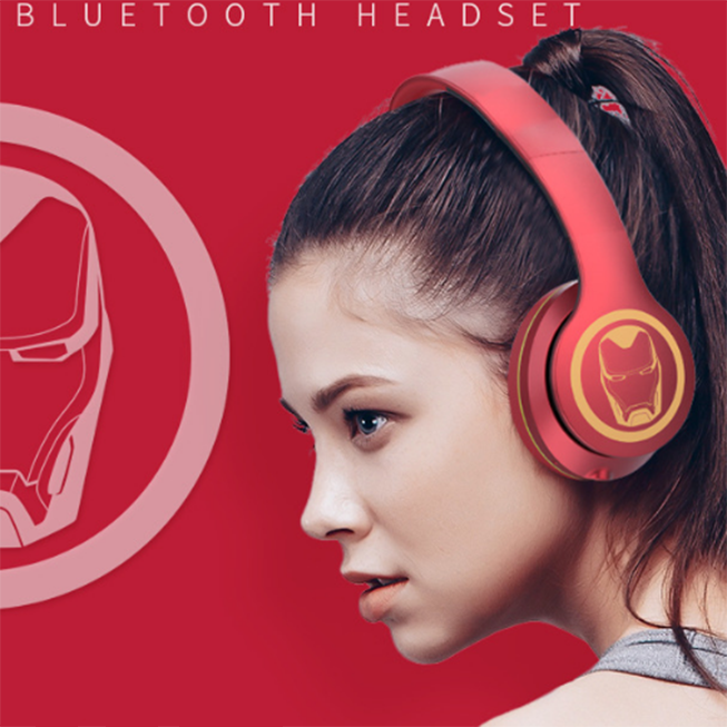 Tai Nghe Bluetooth Siêu Anh Hùng Marvel - Avengers WM01 - âm thanh stereo siêu trầm