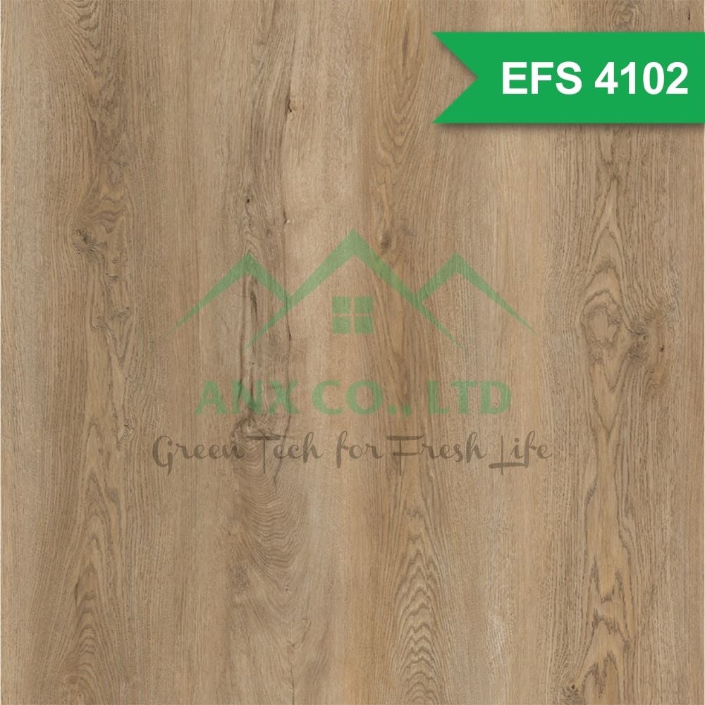  Sàn SPC Kháng Nước EFLOOR EFS4102 Standard vân gỗ dày 4mm 