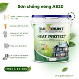  Sơn chống nóng giảm nhiệt độ Mái tôn và Tường nhà AE20-5 sao 