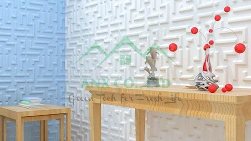  Mẫu Maze - Tấm ốp tường 3D sợi tre 