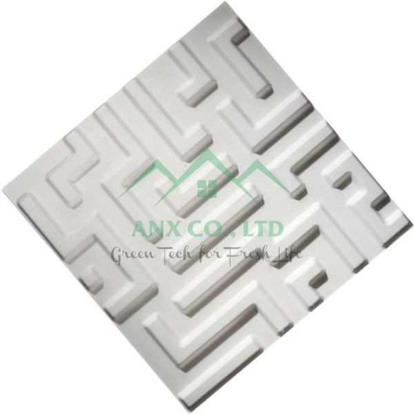  Mẫu Maze - Tấm ốp tường 3D sợi tre 