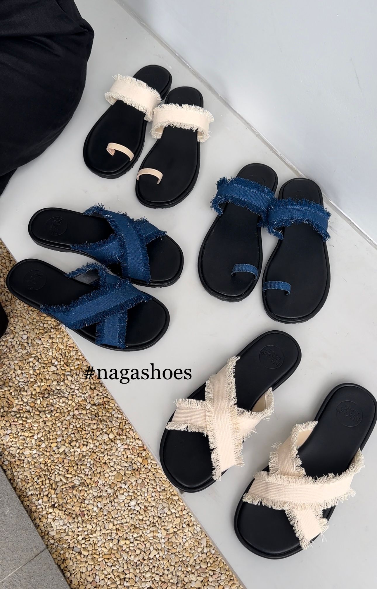  DÉP NAGASHOES QUAI VẢI XỎ NGÓN 1P NAD252 