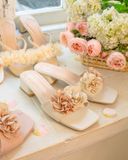  DÉP NAGASHOES HOA NỔI HAI MÀU 3P NAD328 