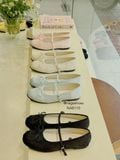  GIÀY BÚP BÊ NAGASHOES MŨI TRÒN ĐÍNH NƠ NAB110 