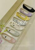  GIÀY BÚP BÊ NAGASHOES MŨI TRÒN BASIC ĐÍNH NƠ NAB109 
