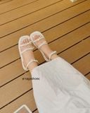  SANDAL NAGASHOES 2 QUAI PHỐI NƠ KIỂU 2P NAS239 