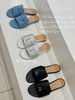 DÉP NAGASHOES MŨI TRÒN PHỐI KHÓA TUA RUA NAD369