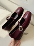  GIÀY BÚP BÊ NAGASHOES NÂNG CHIỀU CAO PHỐI QUAI ĐÍNH KHÓA 4P NAB90 