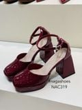  CAO GÓT NAGASHOES DA BÓNG ĐẾ ĐÚP BÍT MŨI 9P NAC319 