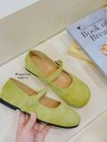  GIÀY BÚP BÊ NAGASHOES DA LỘN BASIC QUAI NGANG  NAB115 