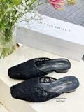  DÉP SỤC NAGASHOES VẢI REN MŨI VUÔNG 2P NAD362 