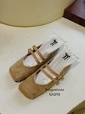  GIÀY BÚP BÊ NAGASHOES DA LỘN PHỐI MŨI DA NAB98 