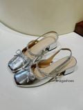  CAO GÓT NAGASHOES THẮT NƠ QUAI NGANG ĐÍNH ĐÁ 5P NAC303 