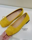  GIÀY BÚP BÊ NAGASHOES MŨI VUÔNG ĐÍNH NƠ NAB106 