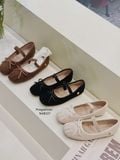  GIÀY BÚP BÊ NAGASHOES BALLETCORE VẢI GÂN TĂM NAB107 
