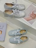  GIÀY BÚP BÊ NAGASHOES DÁNG THỂ THAO DÂY NƠ LỤA 2P NAB117 