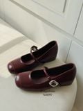  GIÀY BÚP BÊ NAGASHOES NÂNG CHIỀU CAO PHỐI QUAI ĐÍNH KHÓA 4P NAB90 