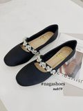  BÚP BÊ NAGASHOES PHỐI QUAI NGANG ĐÍNH DÂY ĐÁ NAB59 