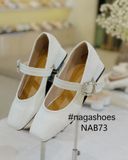  BÚP BÊ NAGASHOES DA BÓNG KHÓA VUÔNG ĐÍNH ĐÁ 3P NAB73 