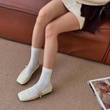  GIÀY BÚP BÊ NAGASHOES ĐẾ BỆT QUAI NGANG KHÓA VUÔNG NAB88 